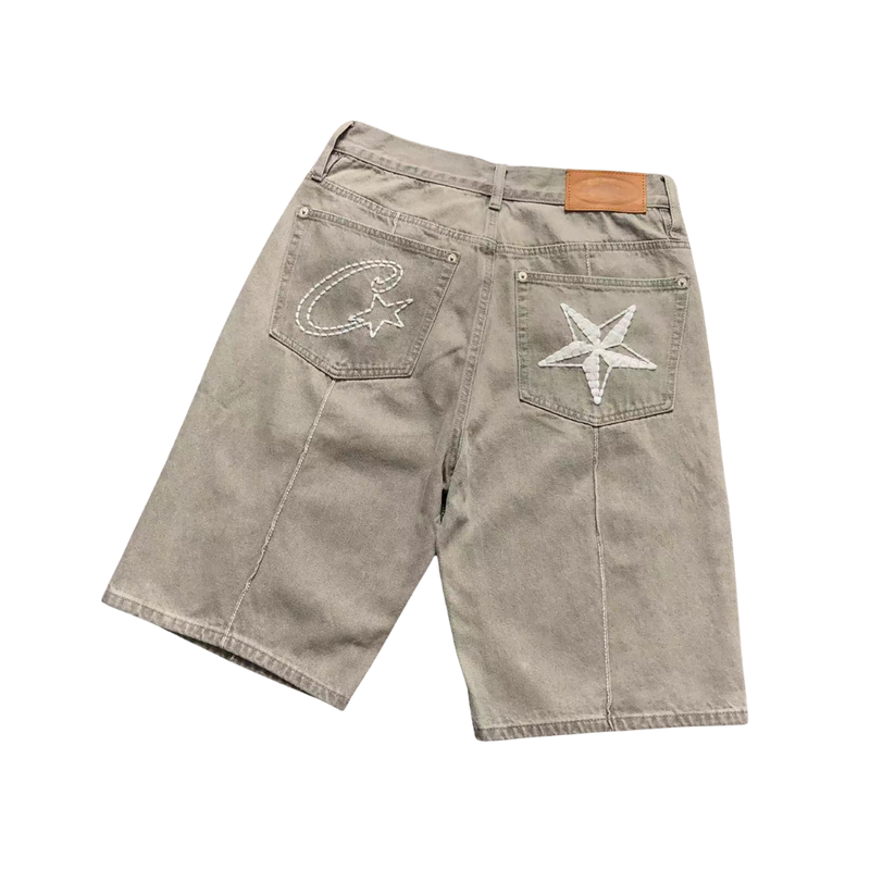 Short Corteiz "C-Star Denim"