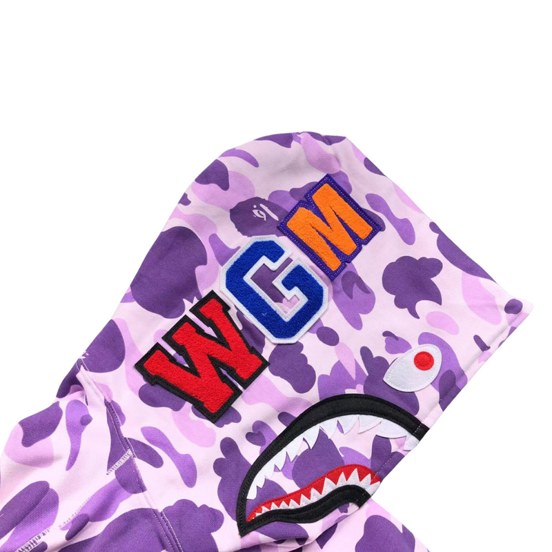 Bape Shark "Purple camo"