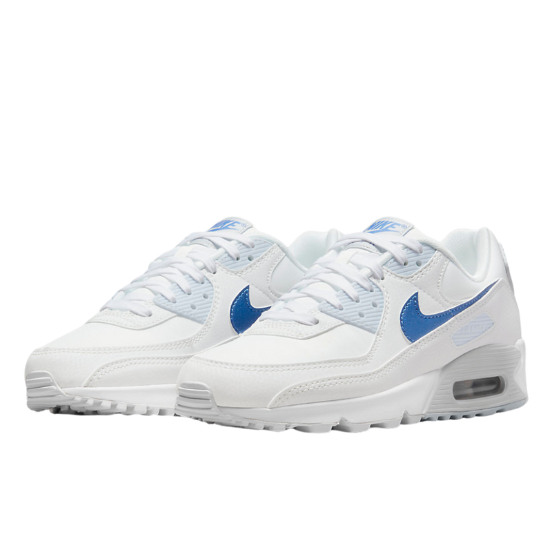 Air Max 90 “White Metallic Blue“