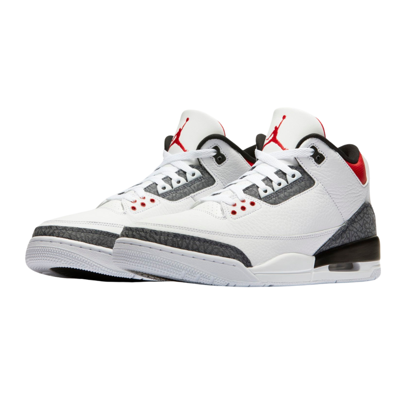 Air Jordan 3 “Denim Fire Red“