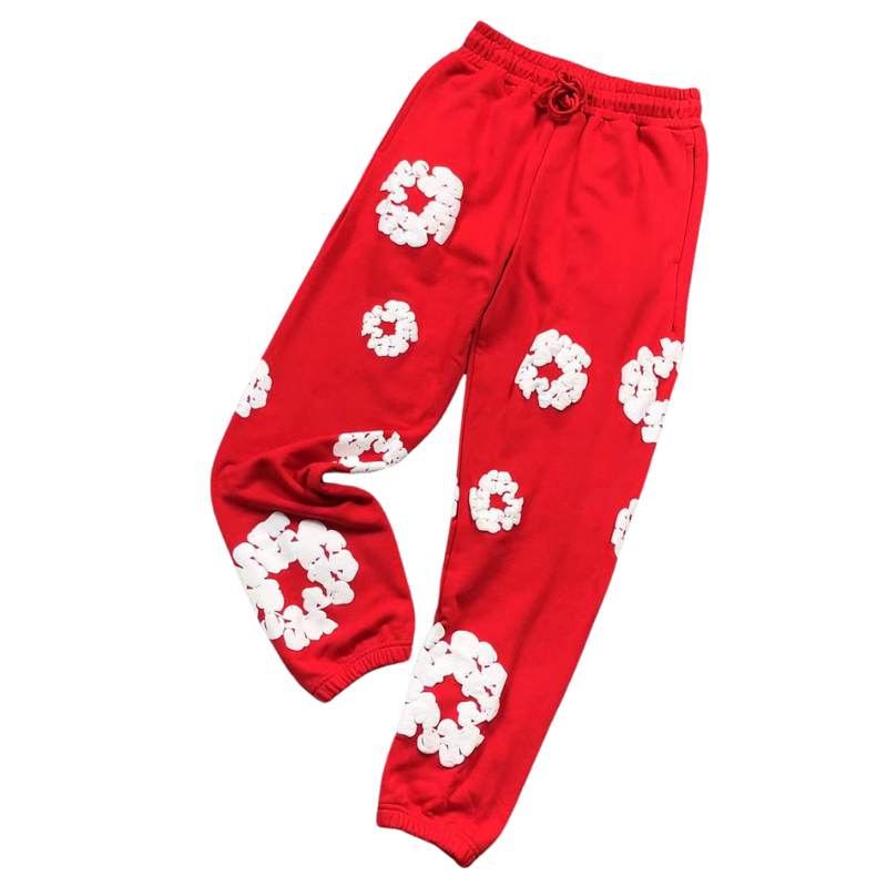 Calça Denim Tears "Red Wreath"