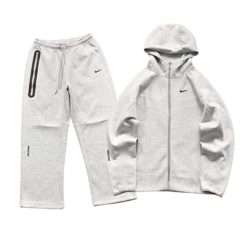 Conjunto NOCTA x Nike Tech Fleece "White Tint"