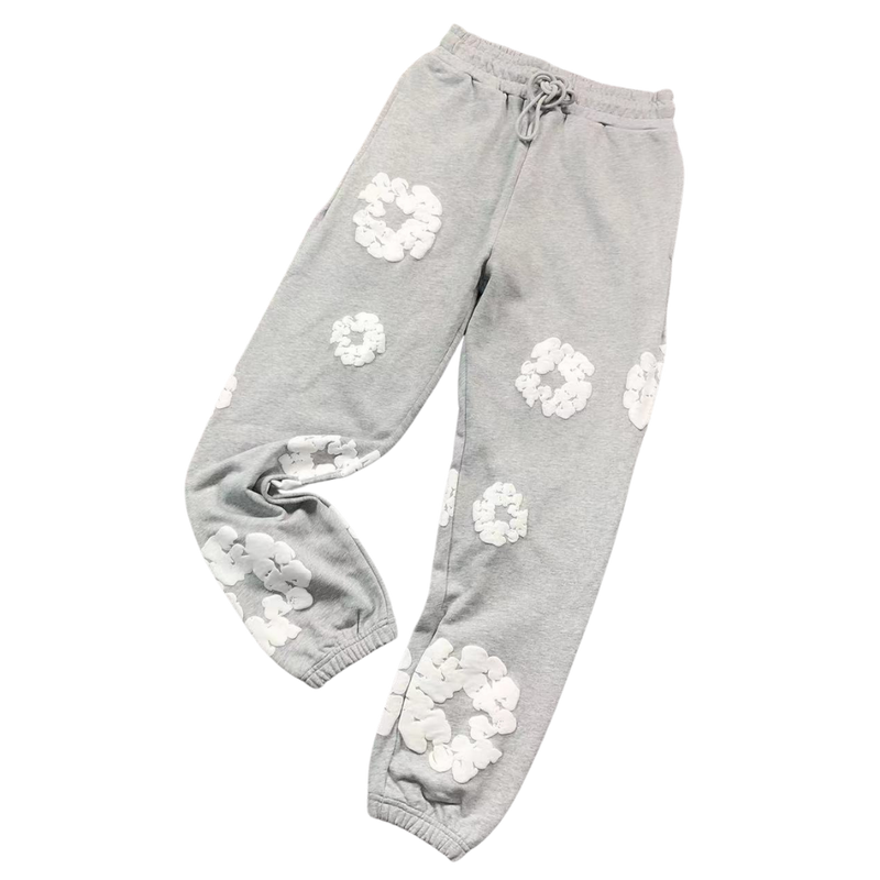 Calça Denim Tears "Grey White Wreath"