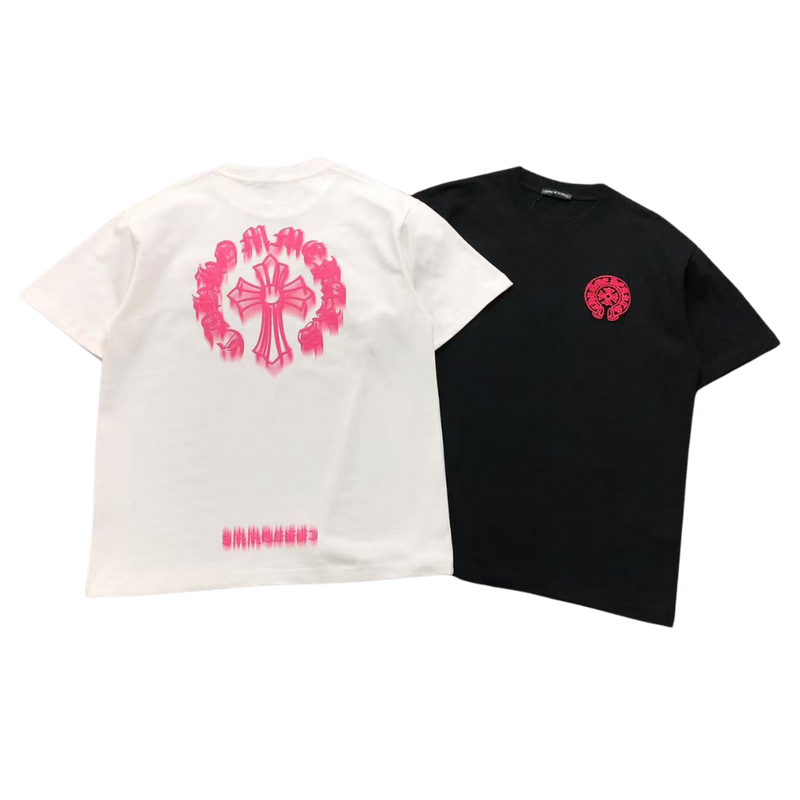 Camiseta Chrome Hearts "Pink Blur"