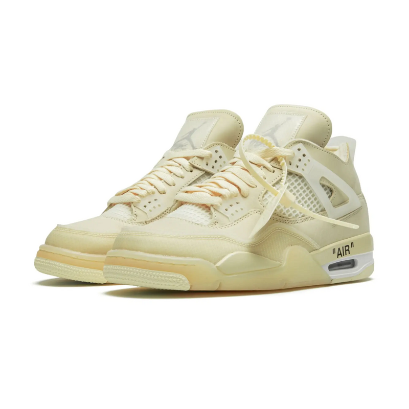 Air jordan 4 x Off-White "Sail"