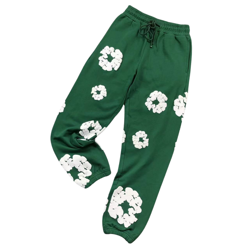 Calça Denim Tears "Green Wreath"