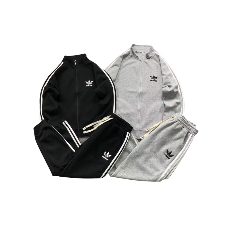 Conjunto ADIDAS "Basic Grey/Black"