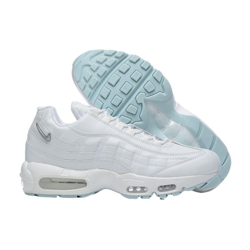 Air Max 95 “White Swoosh Silver“