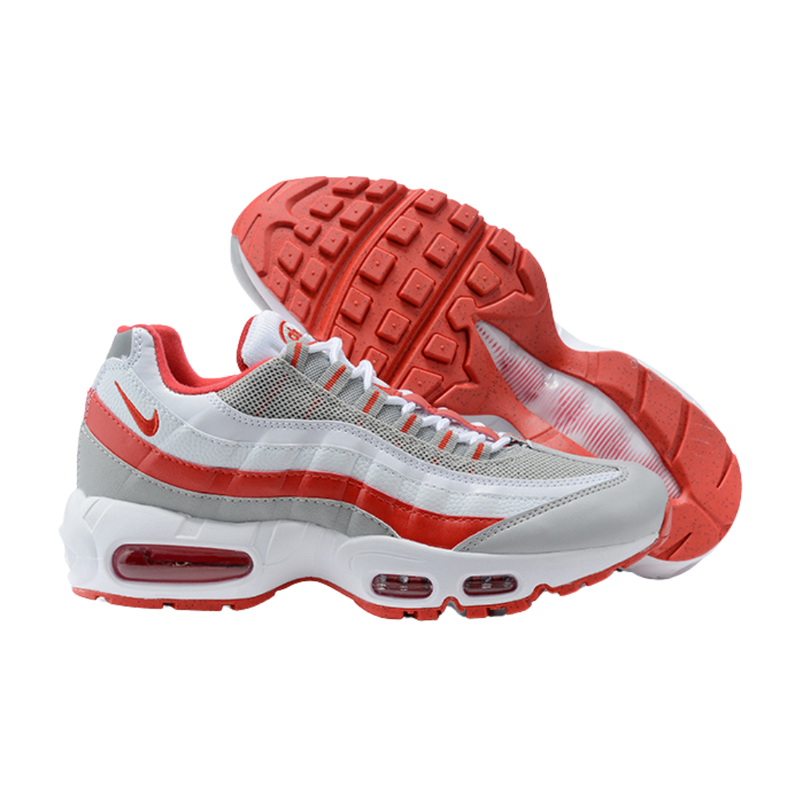 Air Max 95 “Grey Fog Hyper Red“