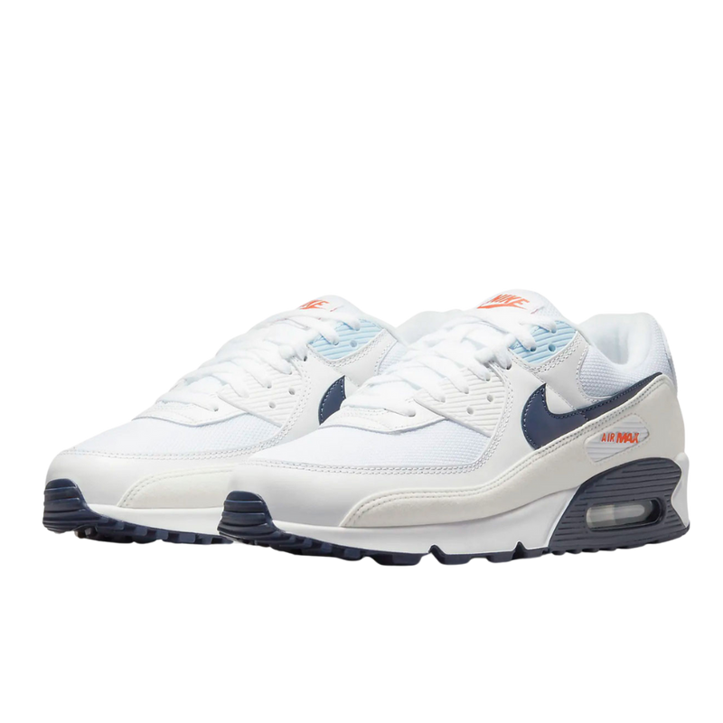 Air Max 90 “White & Midnight Navy“