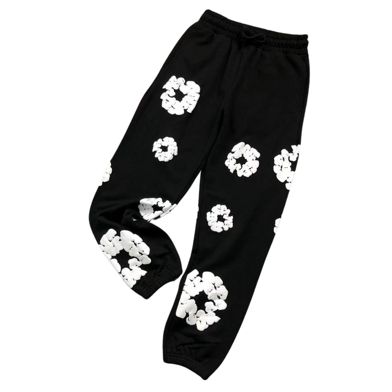 Calça Denim Tears "Black Wreath"