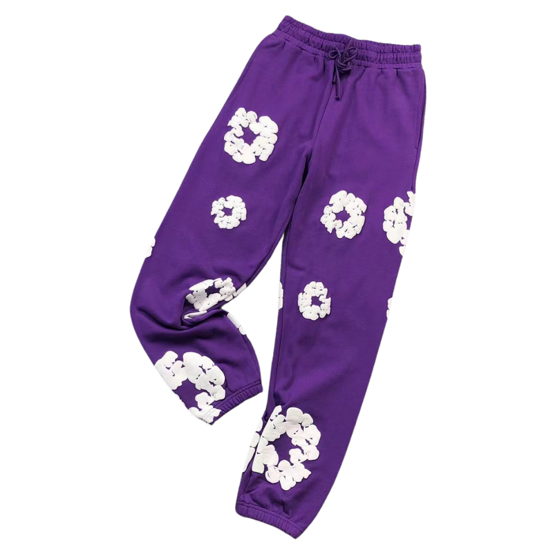 Calça Denim Tears "Purple Wreath"