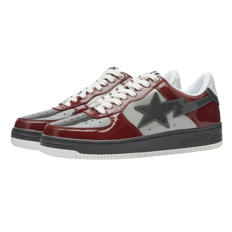 Bape Sta M1 “Nostalgic Burgundy Grey“