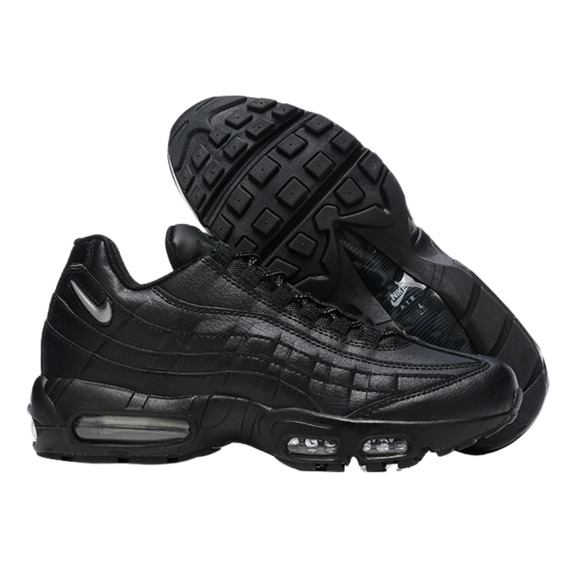 Air Max 95 “Black Swoosh Silver“