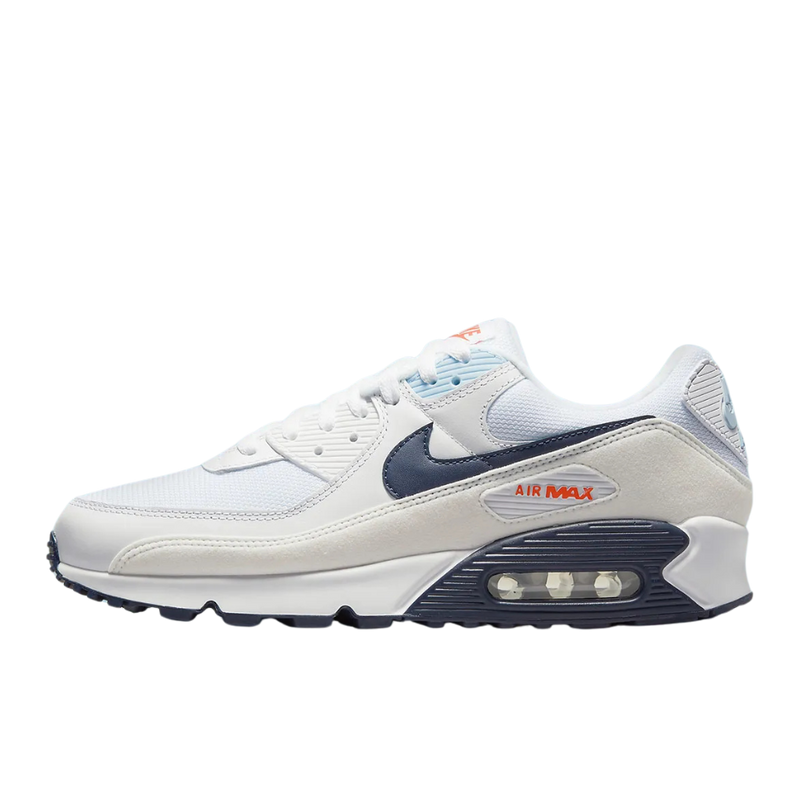 Air Max 90 “White & Midnight Navy“