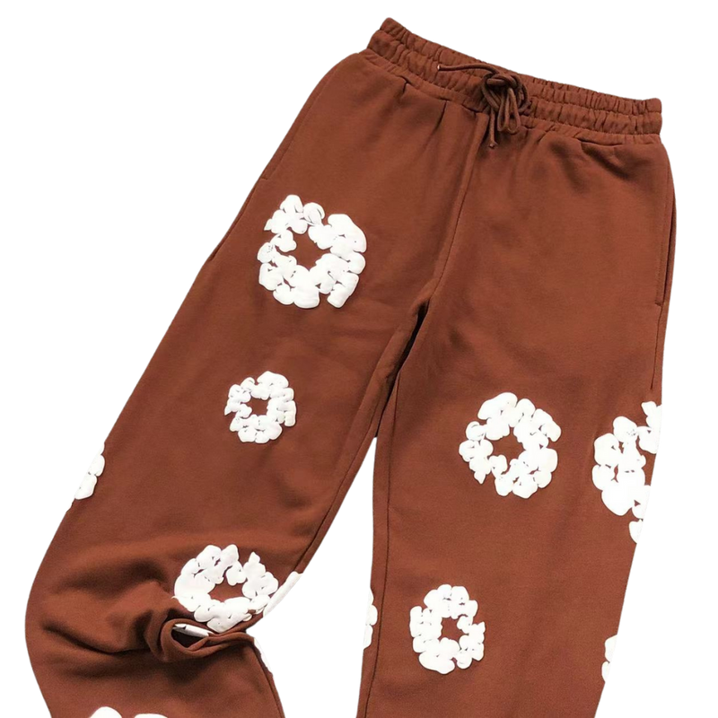 Calça Denim Tears "Brown Wreath"