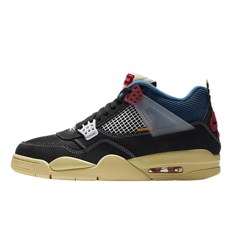 Air Jordan 4 Mid × Union LA "Off Noir"