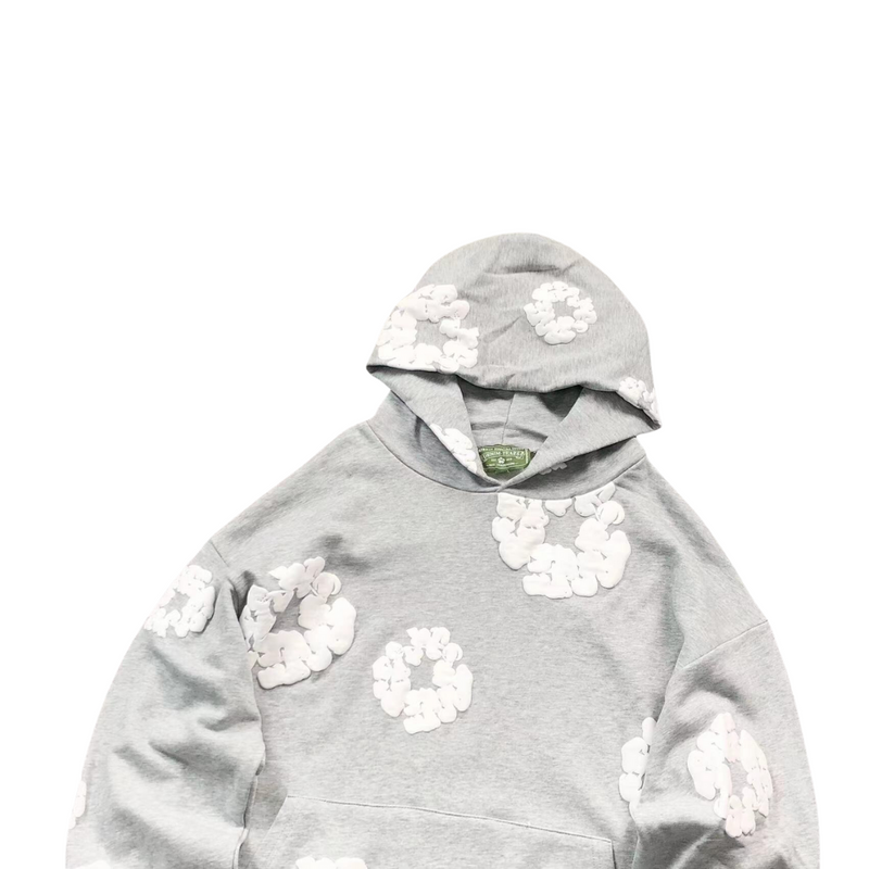 Moletom Denim Tears "Grey/White Wreath"