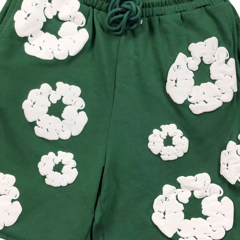 Short Denim Tears "Green Wreath"