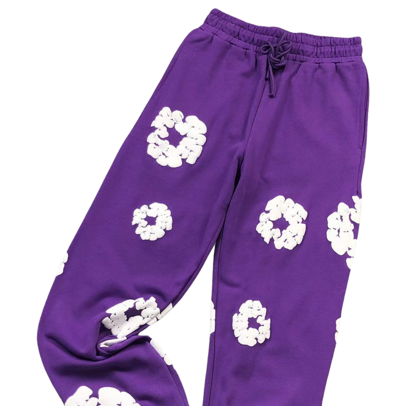 Calça Denim Tears "Purple Wreath"