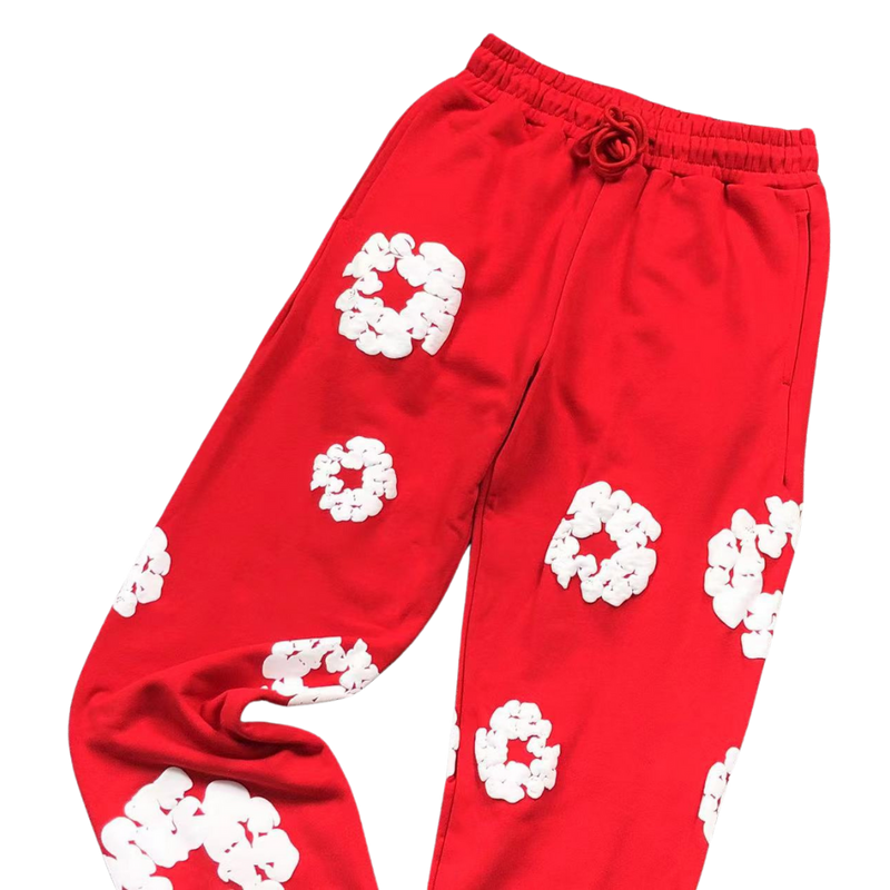 Calça Denim Tears "Red Wreath"