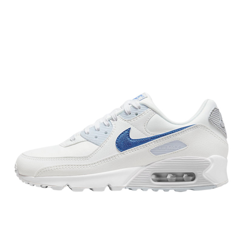 Air Max 90 “White Metallic Blue“