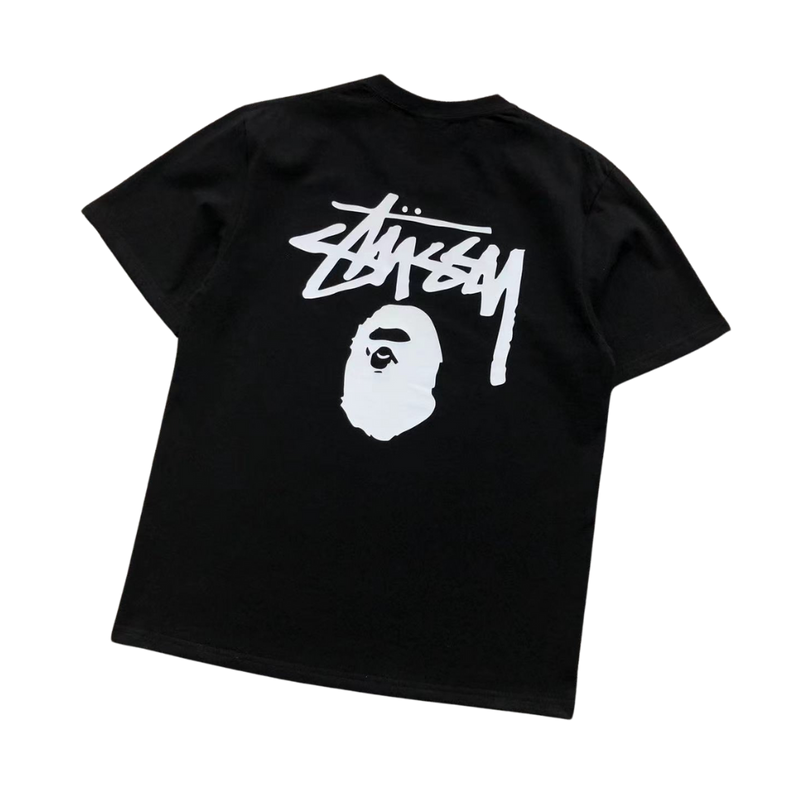 Camiseta Bape × Stussy "Basic"