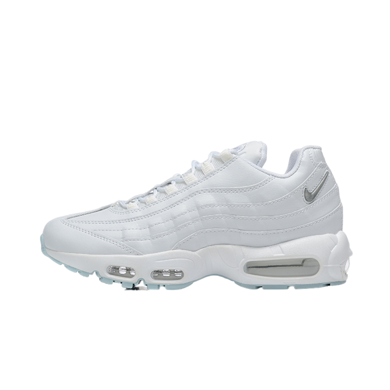 Air Max 95 “White Swoosh Silver“