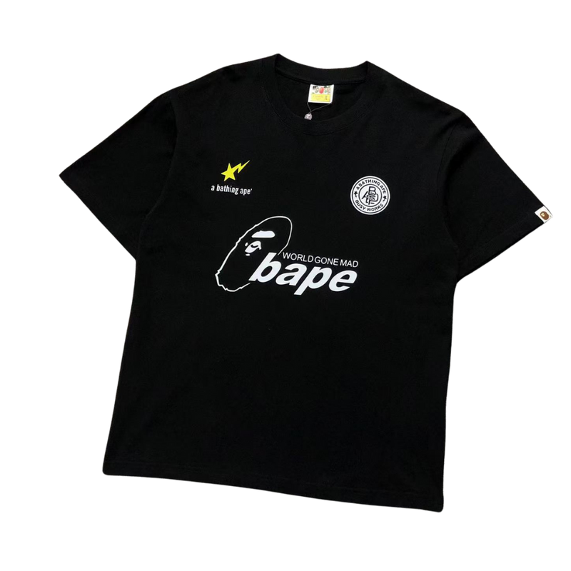 Camiseta Bape "Wolrd Gone Mad"