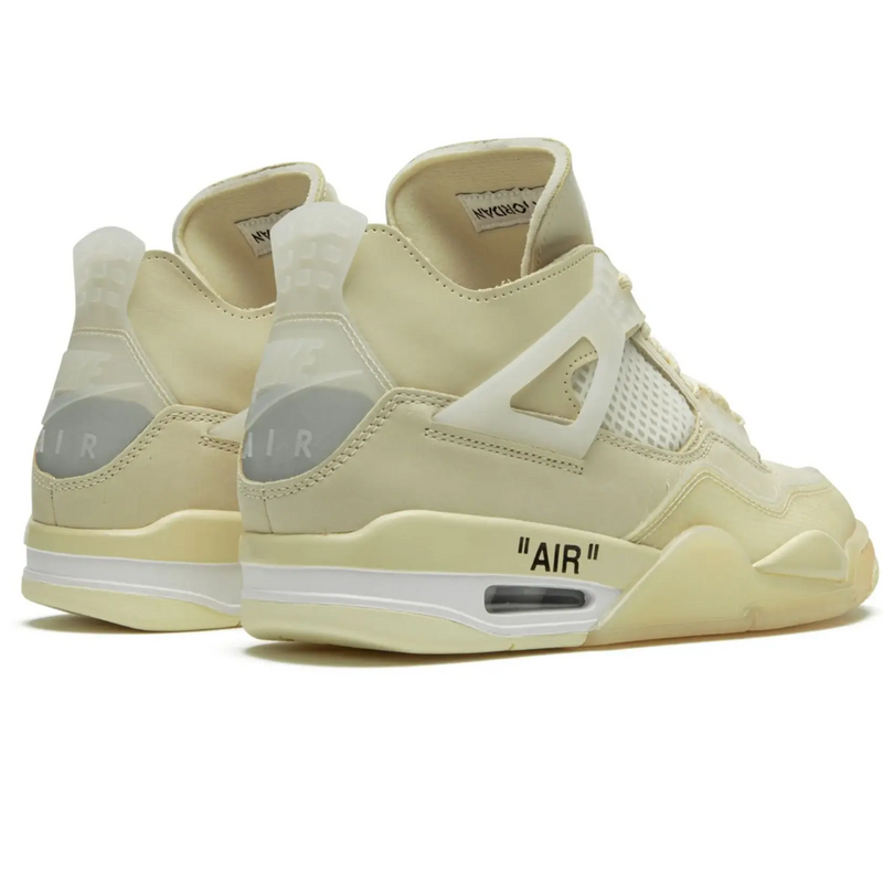 Air jordan 4 x Off-White "Sail"