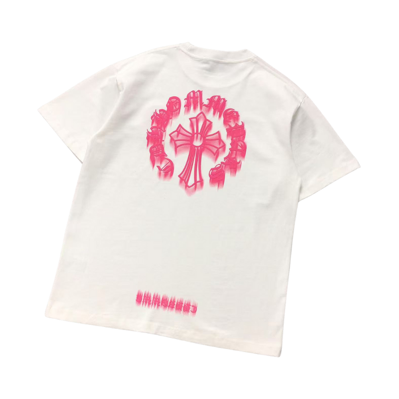 Camiseta Chrome Hearts "Pink Blur"