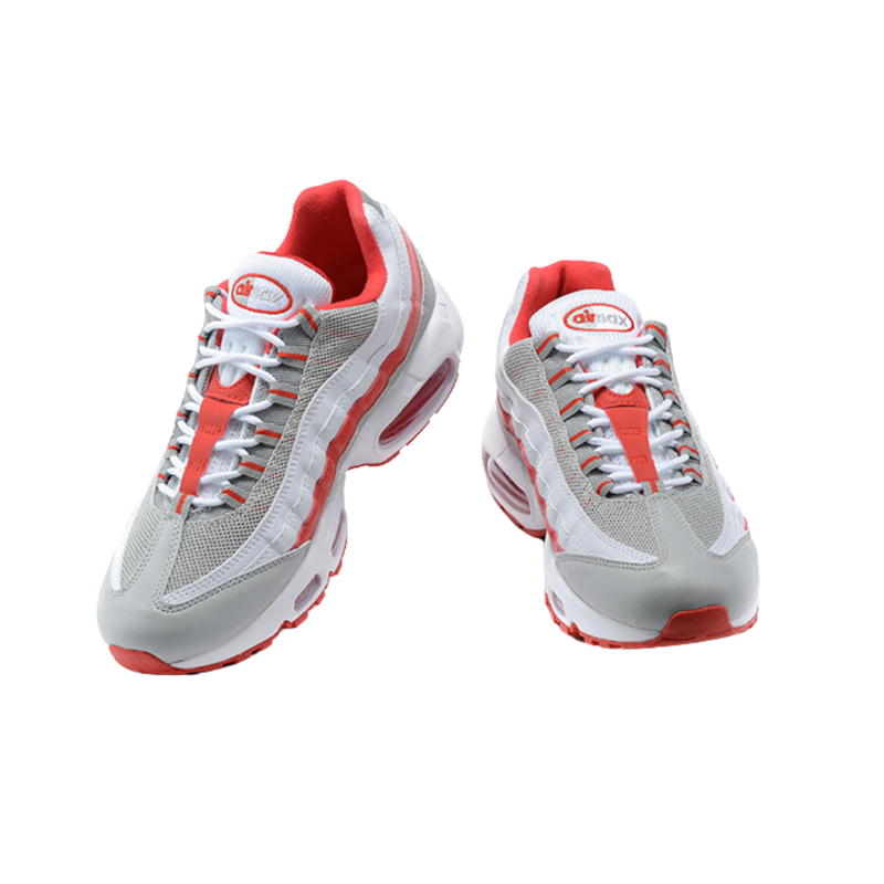 Air Max 95 “Grey Fog Hyper Red“