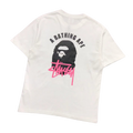 Camiseta Bape × Stussy "Fade"