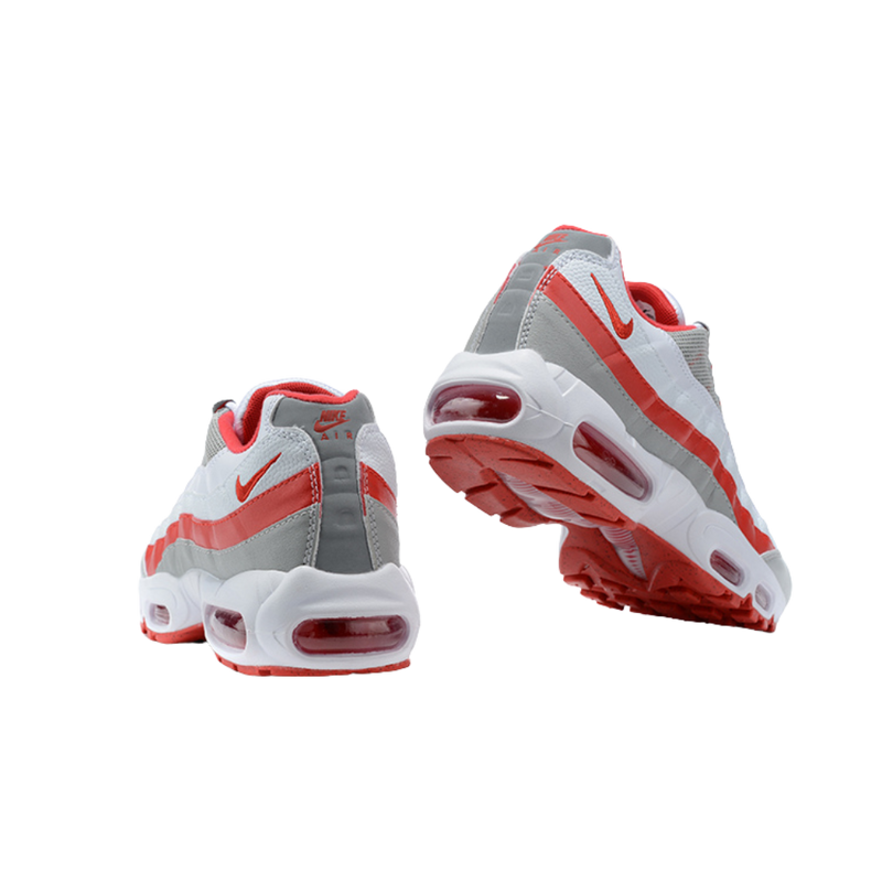 Air Max 95 “Grey Fog Hyper Red“