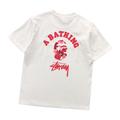 Camiseta Bape × Stussy "Pink Camo"