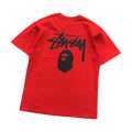 Camiseta Bape × Stussy "Basic"