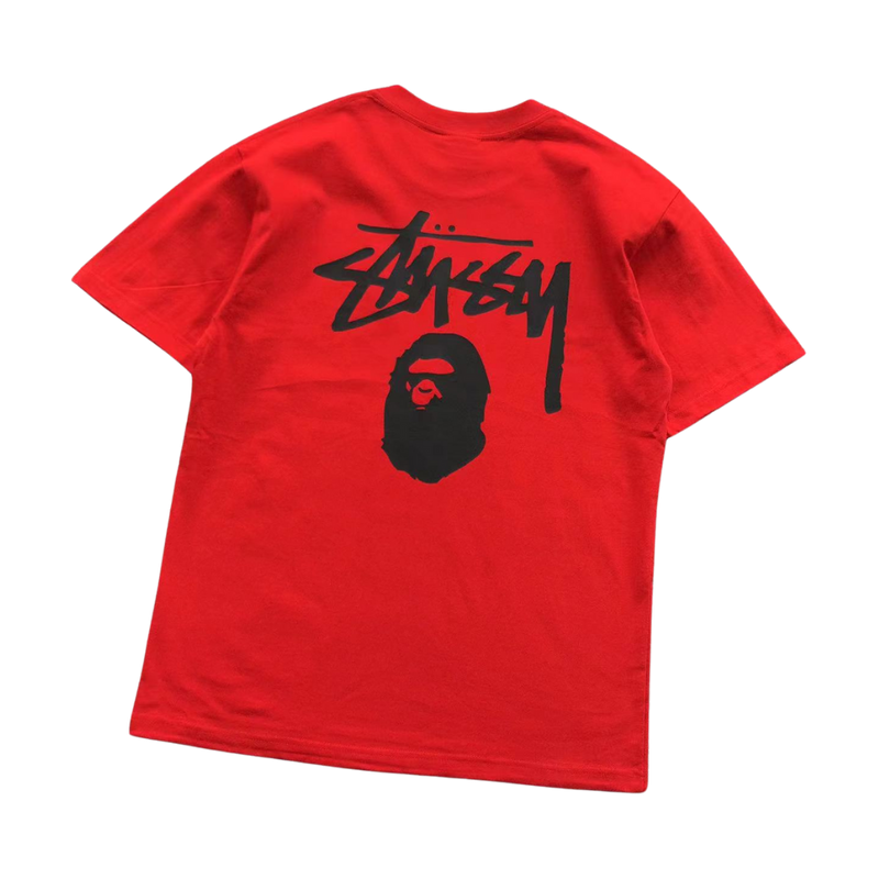 Camiseta Bape × Stussy "Basic"