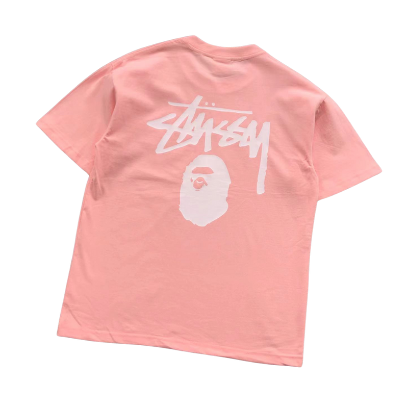 Camiseta Bape × Stussy "Basic"