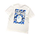 Camiseta Bape × Stussy "Frame"