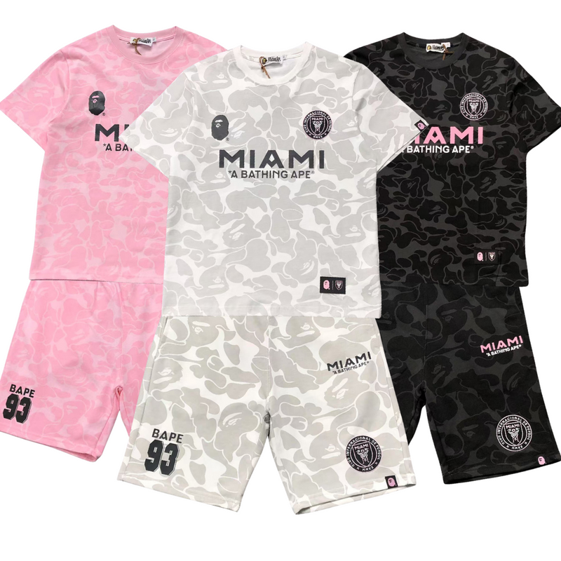 Conjunto Bape × Inter Miami CF