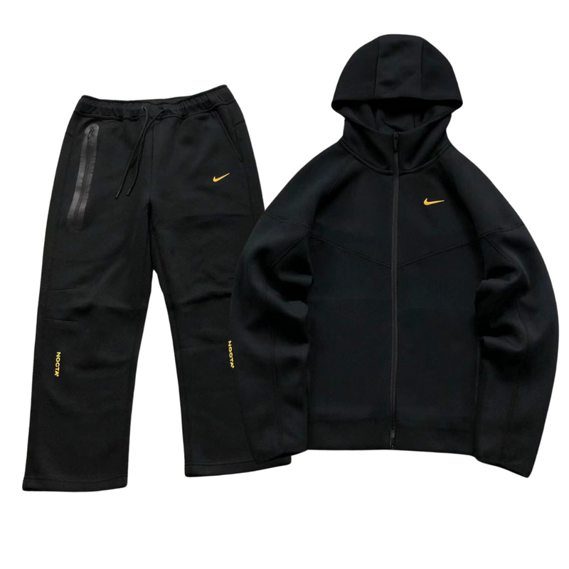 Conjunto NOCTA x Nike Tech Fleece "Black Tint"